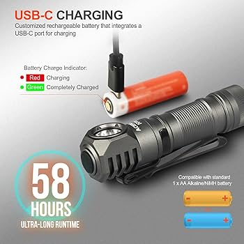 ライト・ランタン OLIGHT Arkfeld & ACEBEAM H16 Olight Arkfeld LED Flashlight | Battery Junction